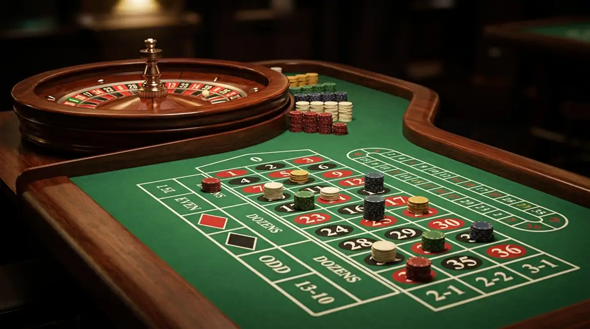 Live Casino ohne österreichische Lizenz Roulette Tisch